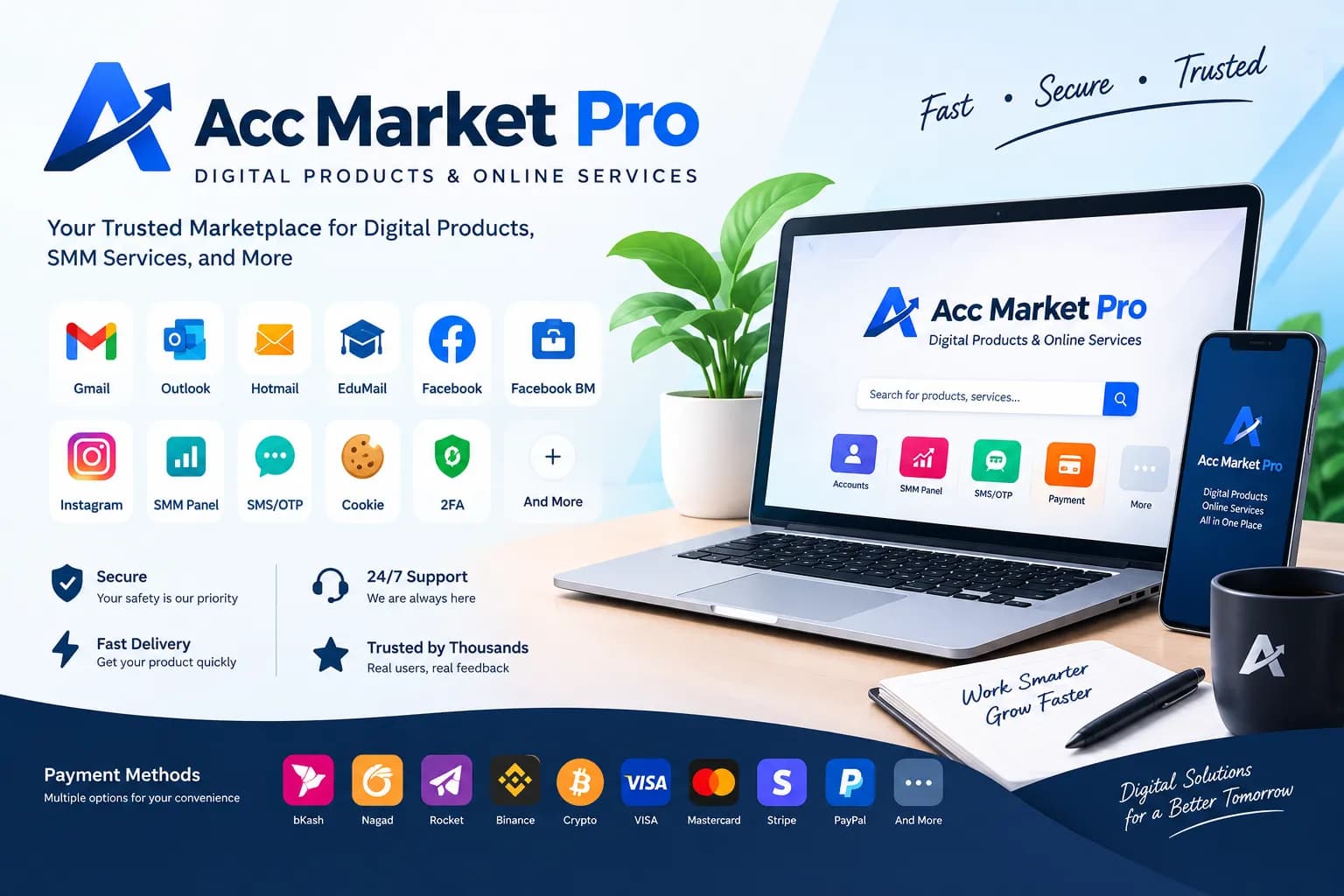 About Acc Market Pro — Digital Products and Online Services Marketplace