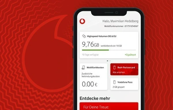Аккаунты Vodafone Cash + VCC EU саморег